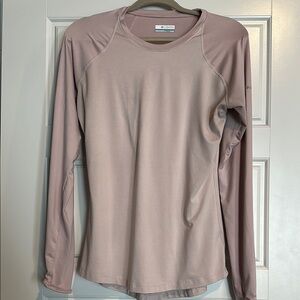 Columbia Women's Long Sleeve Tee - Light Pink